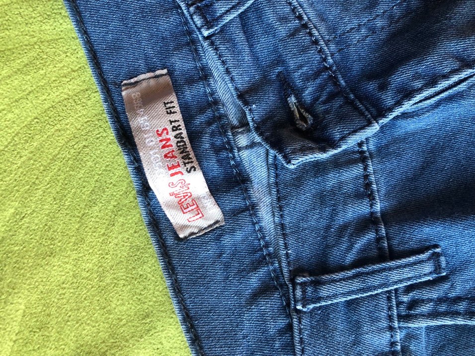 Levis Mavi Regular Kot Pantolon — görsel 4/8