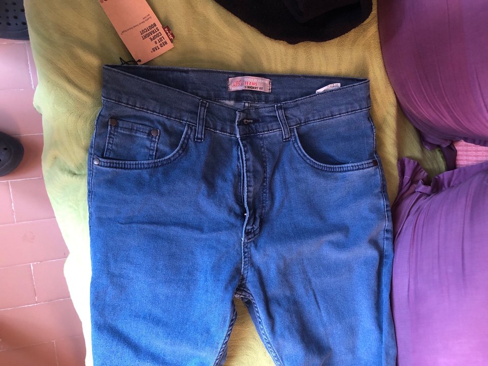 Levis Mavi Regular Kot Pantolon — görsel 6/8