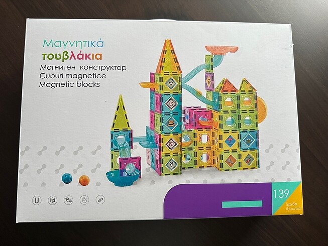 Mıknatıslı manyetik oyuncak (magnatiles muadili)