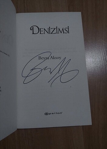  DENİZİMSİ-BEYZA AKSOY