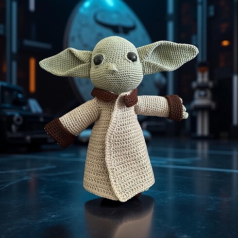 Baby yoda amigurumi