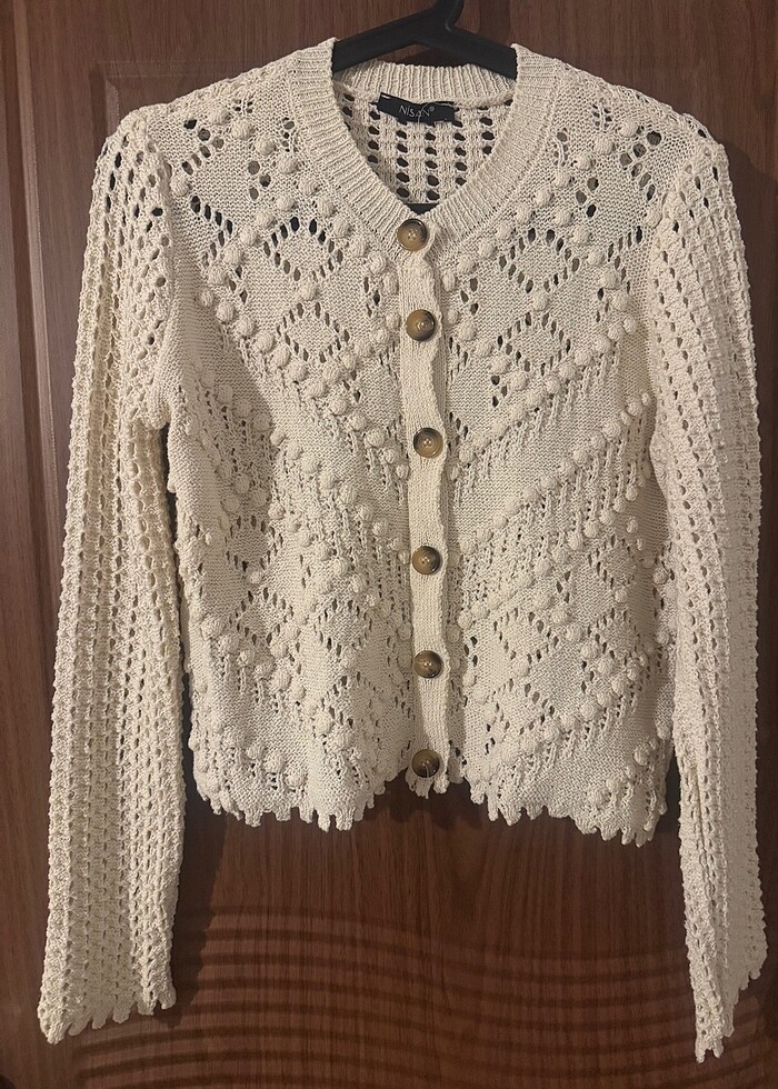 Örme hırka S beden - Görsel 2