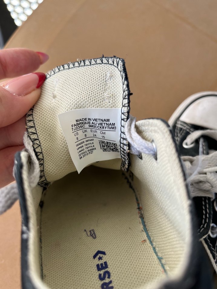 Çocuk converse - Görsel 3