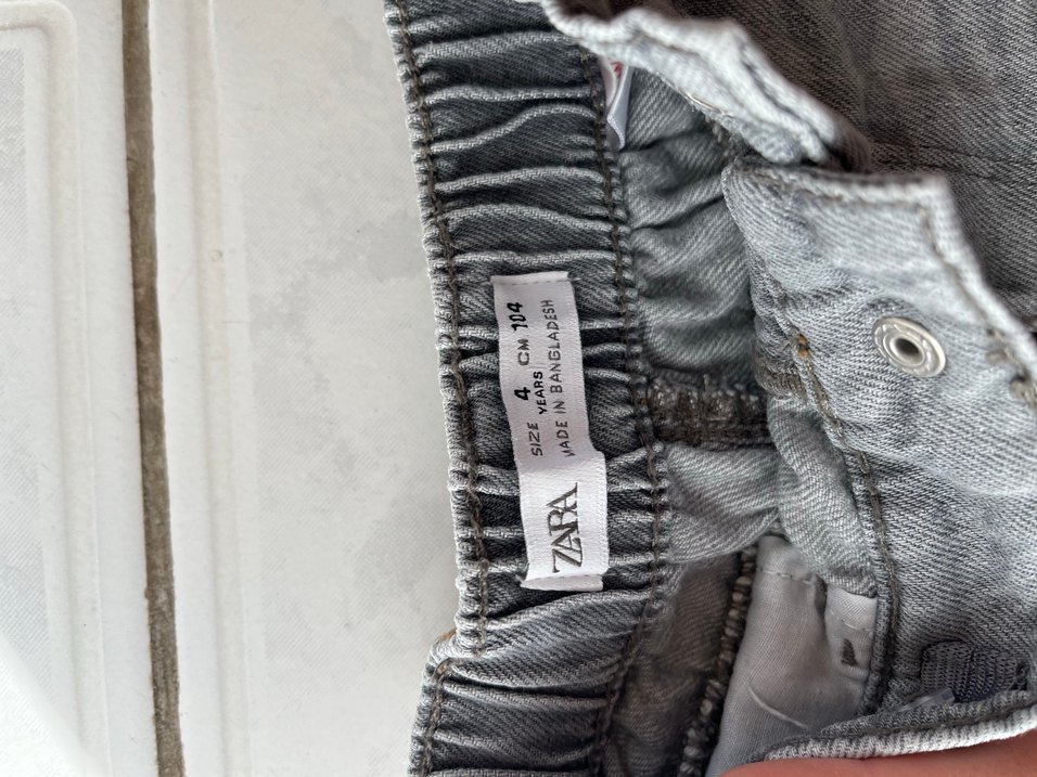 Zara kız çocuk jean - Görsel 2