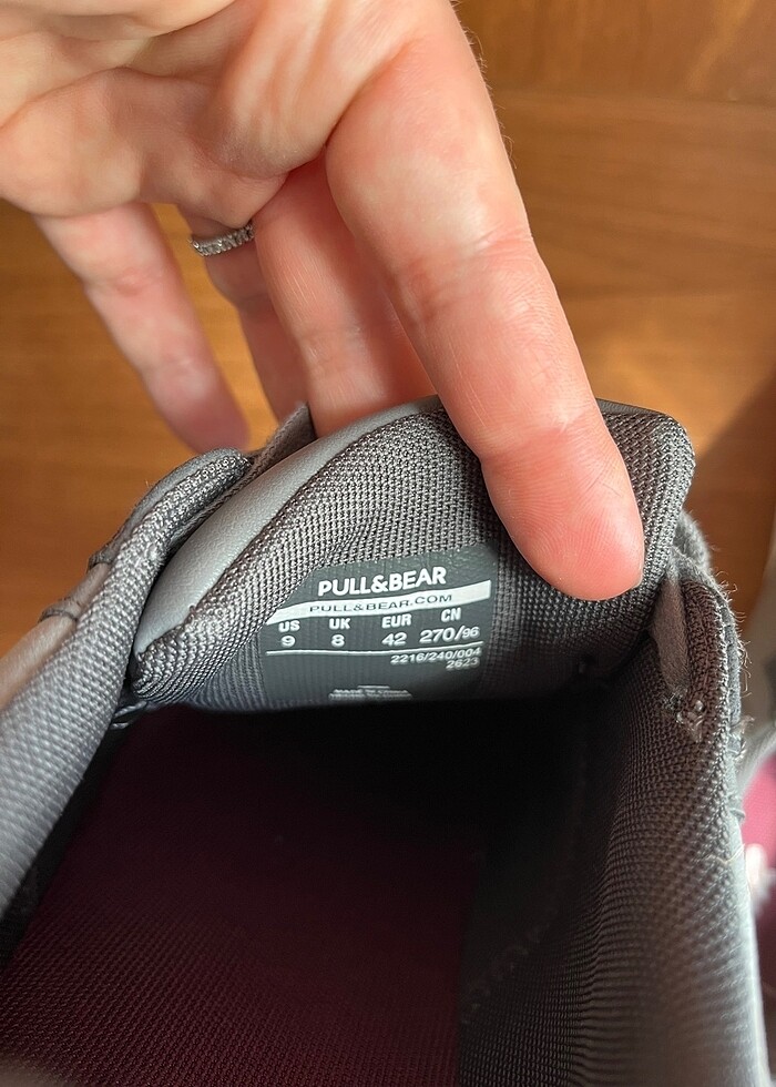 Pullandbear erkek spor ayakkabı - Görsel 5