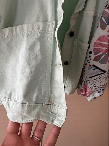 Kız bebek ceket - Görsel 6