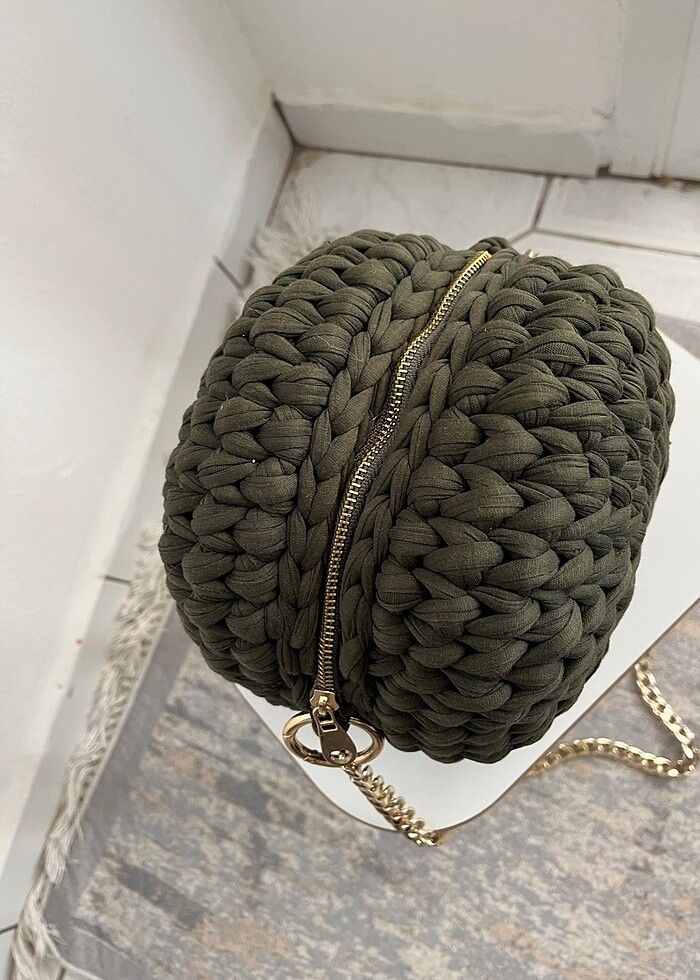 Örgü çanta - Görsel 4