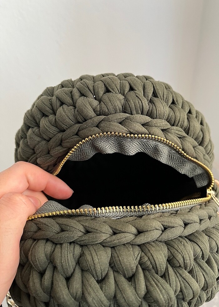 Örgü çanta - Görsel 5