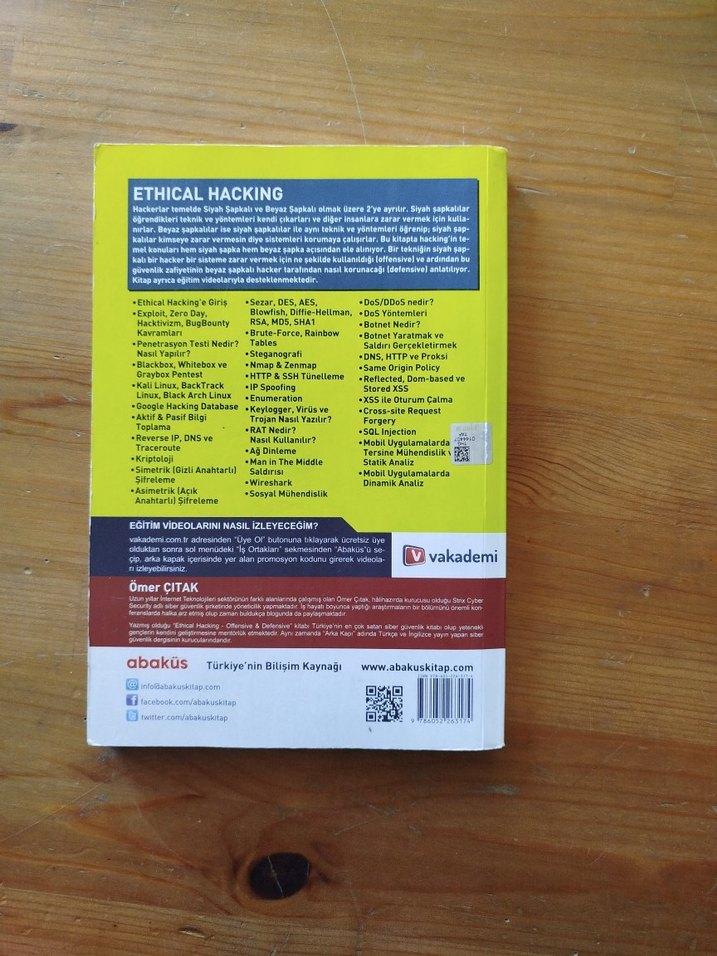 Ethical Hacking - Ömer Çıtak - Görsel 2