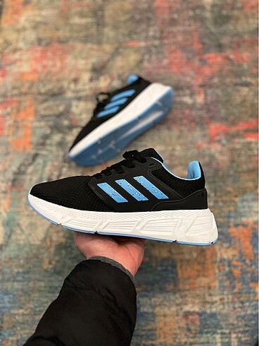 42 Beden siyah Renk Adidas Erkek Sneaker