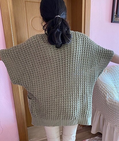 xl Beden camel Renk Hırka örgü yelek
