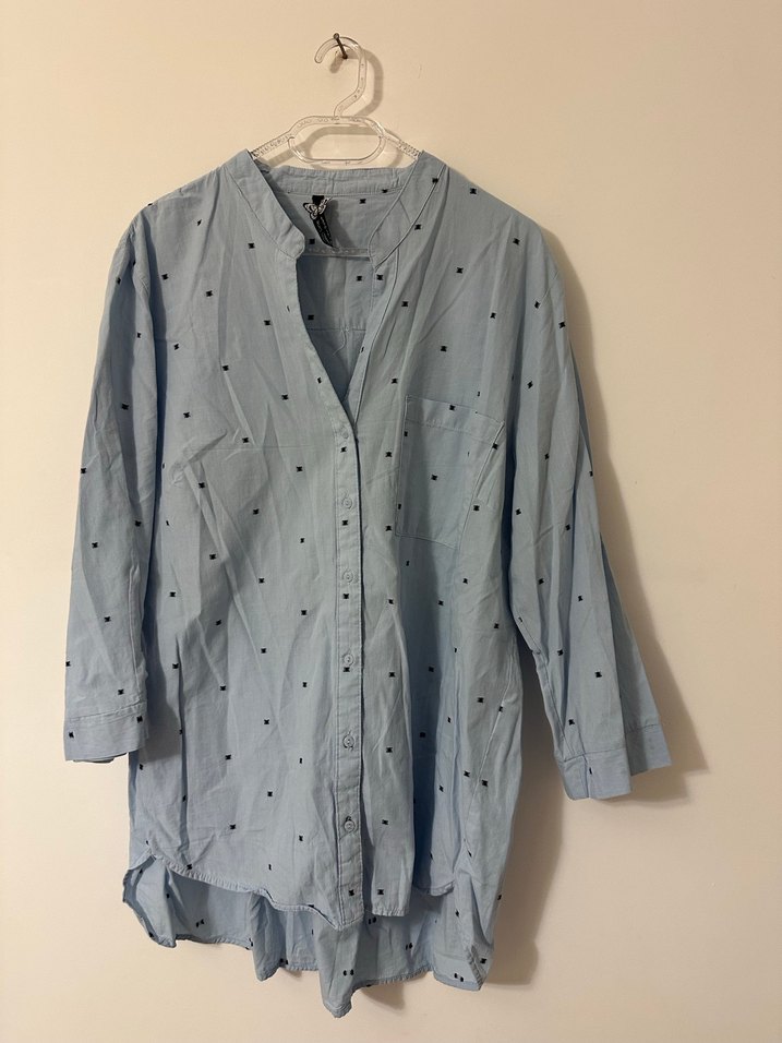 Keten Kadın Gömlek - Görsel 2