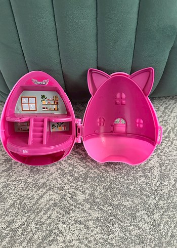 Pembe Kedi Şeklinde Kedi Taşıma Kabı - Görsel 2