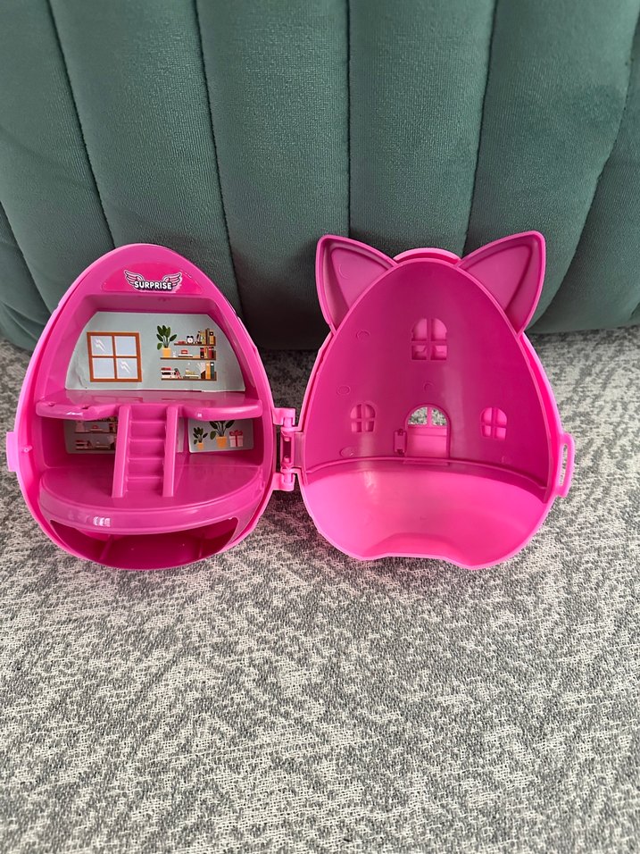 Pembe Kedi Şeklinde Kedi Taşıma Kabı - Görsel 2