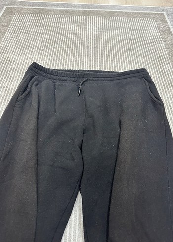 Siyah Rahat Kesim erkek Eşofman Altı - Görsel 2