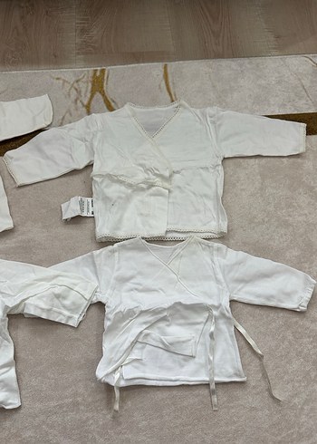 Beyaz Bebek İç Zıbın Seti - Görsel 2