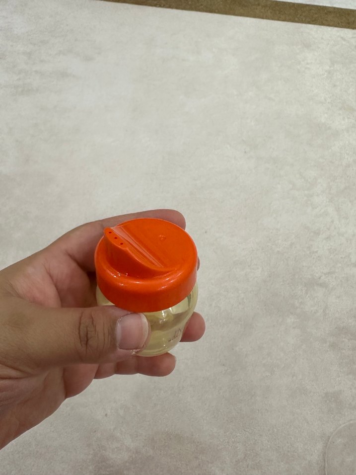 Renkli Turuncu Bebek Biberonu - Görsel 2