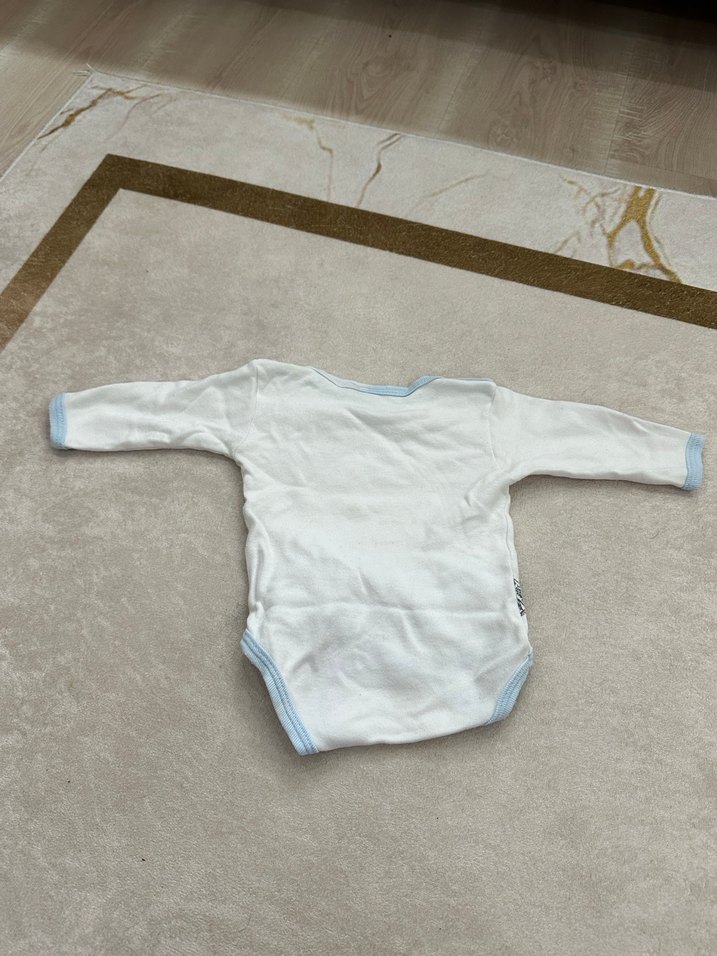 Bebek Erkek Uzun Kollu Baskılı Body - Görsel 3