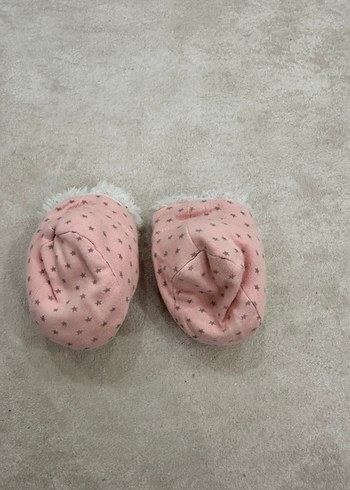 Kız Çocuk Pembe Kürklü Sıcak Ev Terliği - Görsel 2