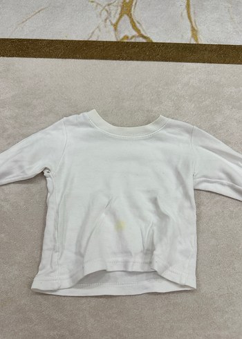 Beyaz Çocuk Uzun Kollu Atlet - Görsel 2