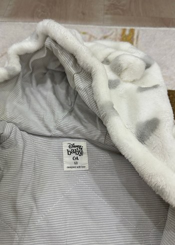 Beyaz Gri Desenli Erkek Bebek Tulum - Görsel 4