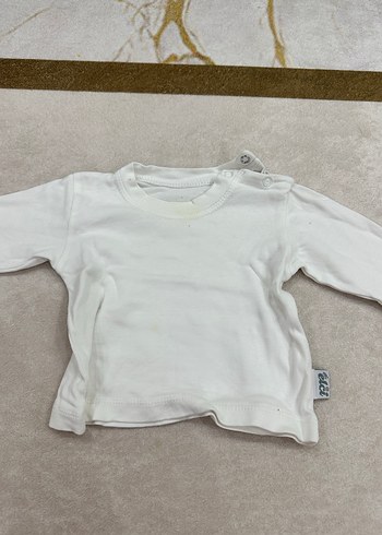 Beyaz Çocuk Uzun Kollu Atlet - Görsel 2