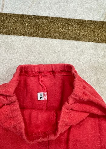 Kız Çocuk Beyaz Pamuklu Tayt - Görsel 4