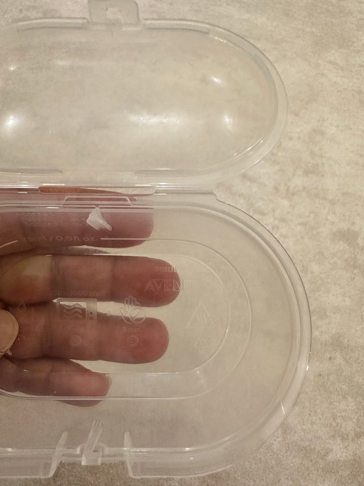 Şeffaf emzik kutusu - Görsel 3