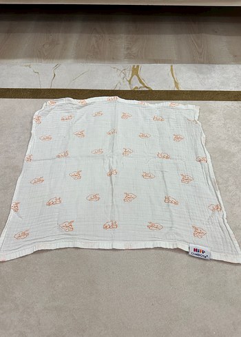 Beyaz Keten Çocuk Battaniyesi - Görsel 2