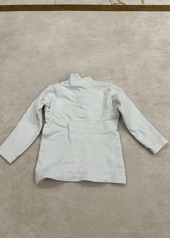 Beyaz Çocuk Uzun Kollu Atlet - Görsel 2