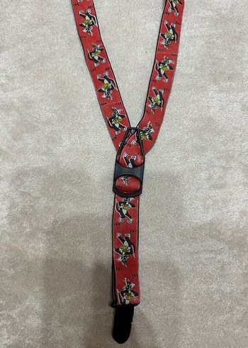 Renkli Bağlamalı Çocuk Pantolon Askısı - Görsel 2