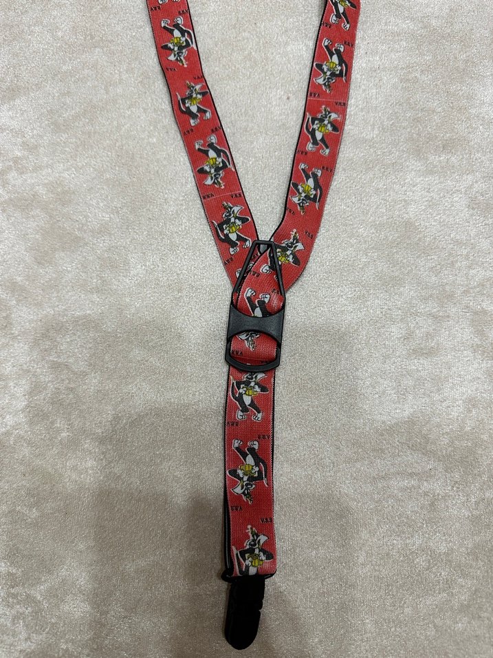 Renkli Bağlamalı Çocuk Pantolon Askısı - Görsel 2