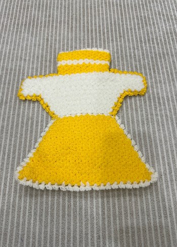 Sarı ve Beyaz Banyo lifi - Görsel 2