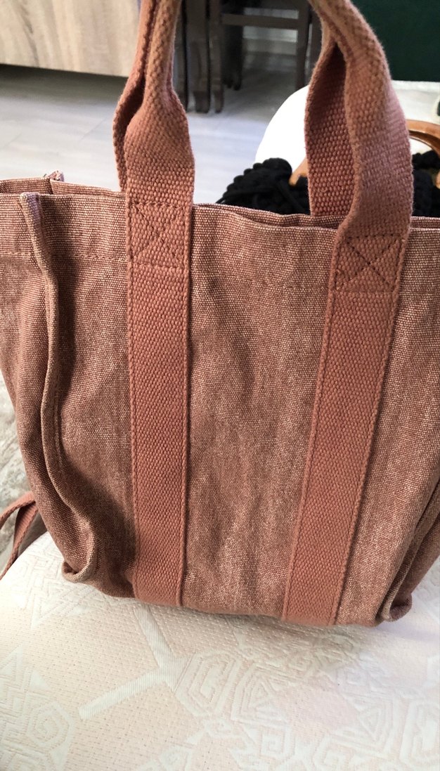 Kahverengi zara  Bohem Sırt Çantası - Görsel 2