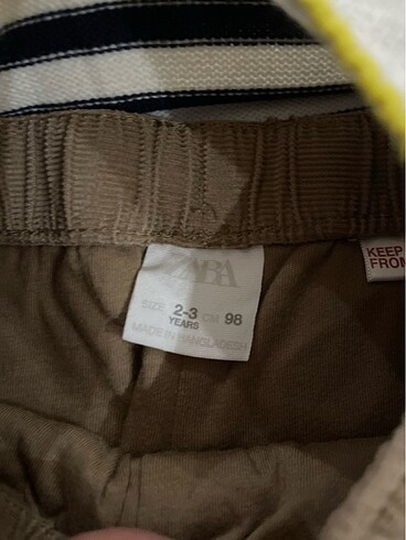 24-36 Ay Beden H&M kazak zara fitilli kadife pantolon 2 yaş