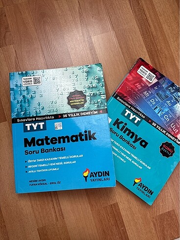 Aydın yayınları matematik kimya soru bankası