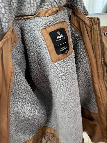 xs Beden camel Renk Mavi mont