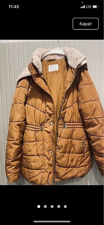 Zara çocuk mont