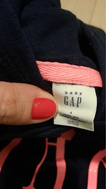 4 Yaş Beden Orj gap kız çocuk üst