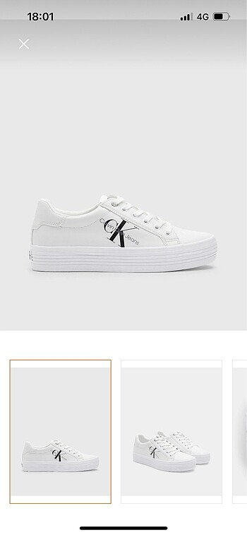 38 Beden Calvin klein sneakers