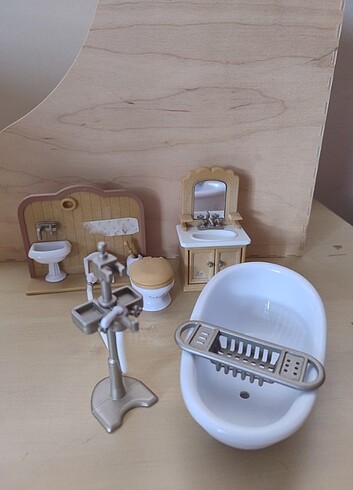Sylvanian family komple banyo takımı