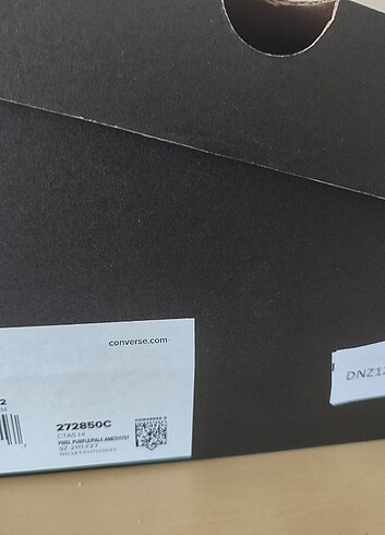 36 Beden mor Renk Orjinal Converse All-Star ayakkabı