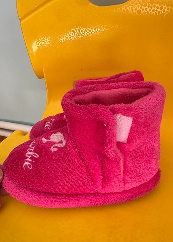 Kız Çocuk Pembe Sıcak Ev Terliği - Görsel 2