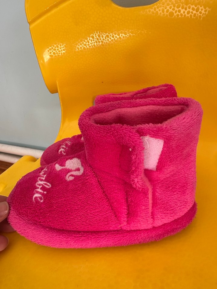 Kız Çocuk Pembe Sıcak Ev Terliği - Görsel 2