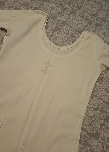 Beyaz Uzun Kollu  Bluz - Görsel 2