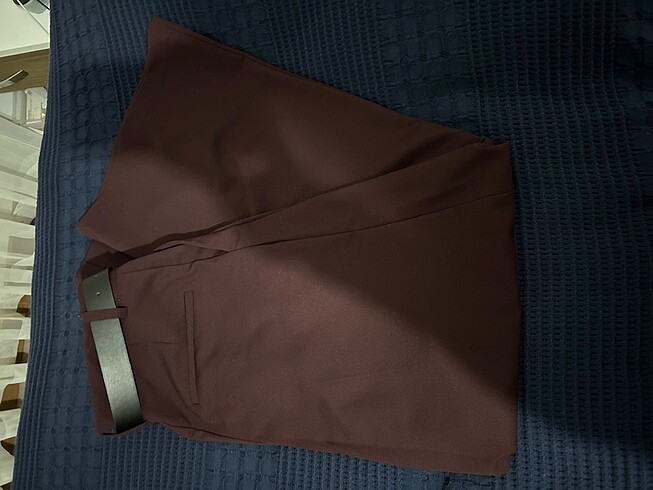 xs Beden bordo Renk Zara kumaş pantolon