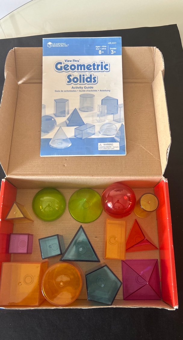 Renkli Geometrik Katı Şekiller Eğitim Seti - Görsel 2