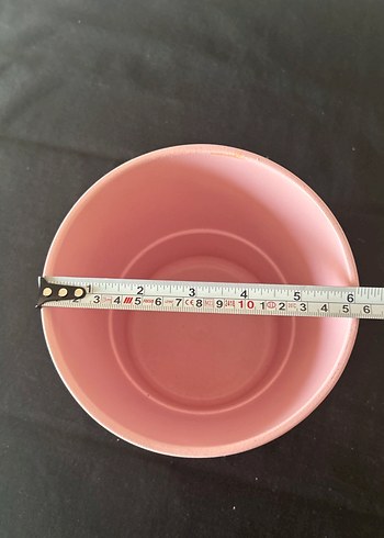 İkea Pastel Pembe Seramik Vazo - Görsel 4