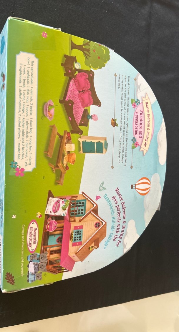 Lil Woodzeez Pembe Yatak Odası & Yemek Seti - Görsel 3