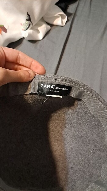 3-5 Yaş, 21 cm Beden gri Renk Zara şapka